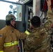 Holloman Leadership Participates in Fire Station Hands on Holloman Event