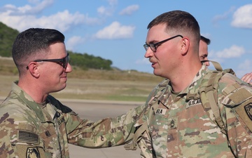 1-44 ADA Returns Home to Fort Hood after 2025 Deployment