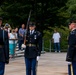 Washington Commanders participate in Army Honors Wreath Ceremony,  Sept. 23, 2025