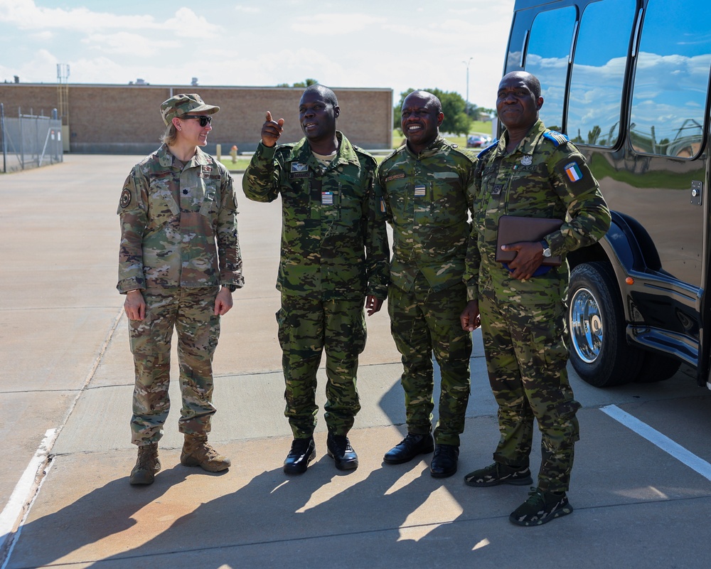 The Armed Forces of Côte d'Ivoire Visit Sheppard AFB