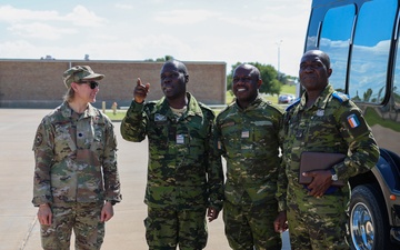 The Armed Forces of Côte d'Ivoire Visit Sheppard AFB