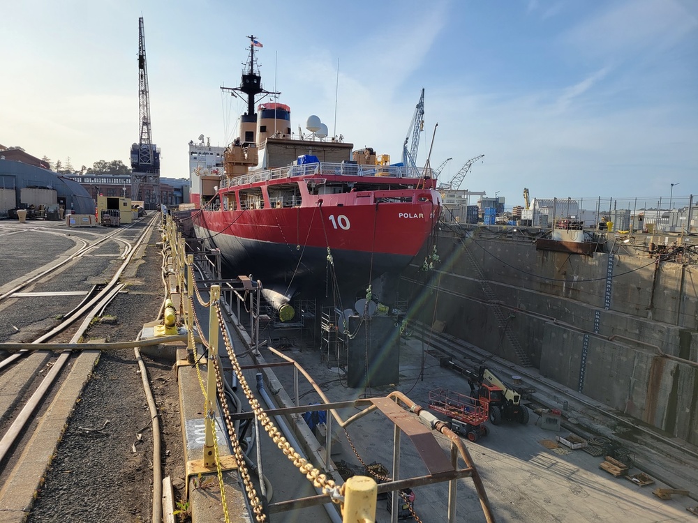 Coast Guard Cutter Polar Star prepares for return to Seattle after 308 days