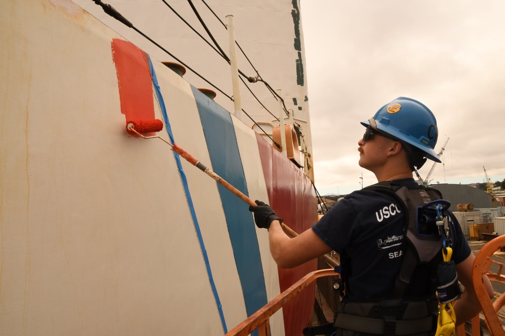 Coast Guard Cutter Polar Star prepares for return to Seattle after 308 days