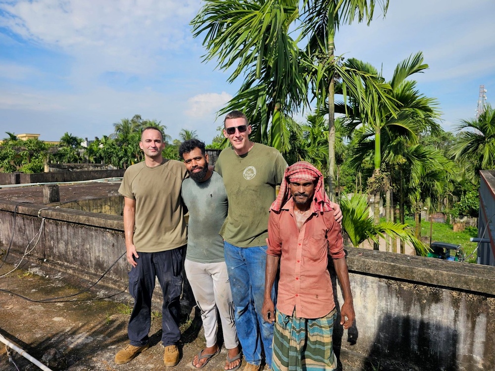 Local Bangladesh Hospital receives donation from U.S. Air Force
