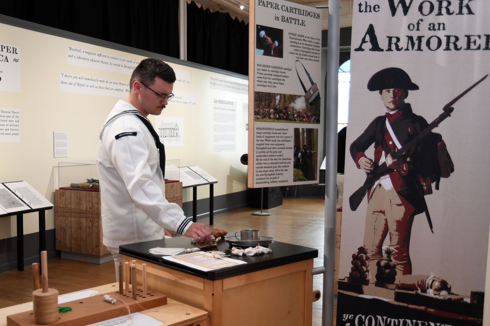 Hartford Sailors Visit Springfield Armory