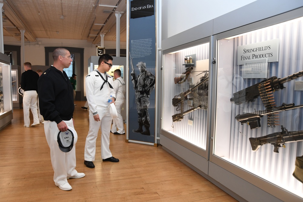 Hartford Sailors Visit Springfield Armory