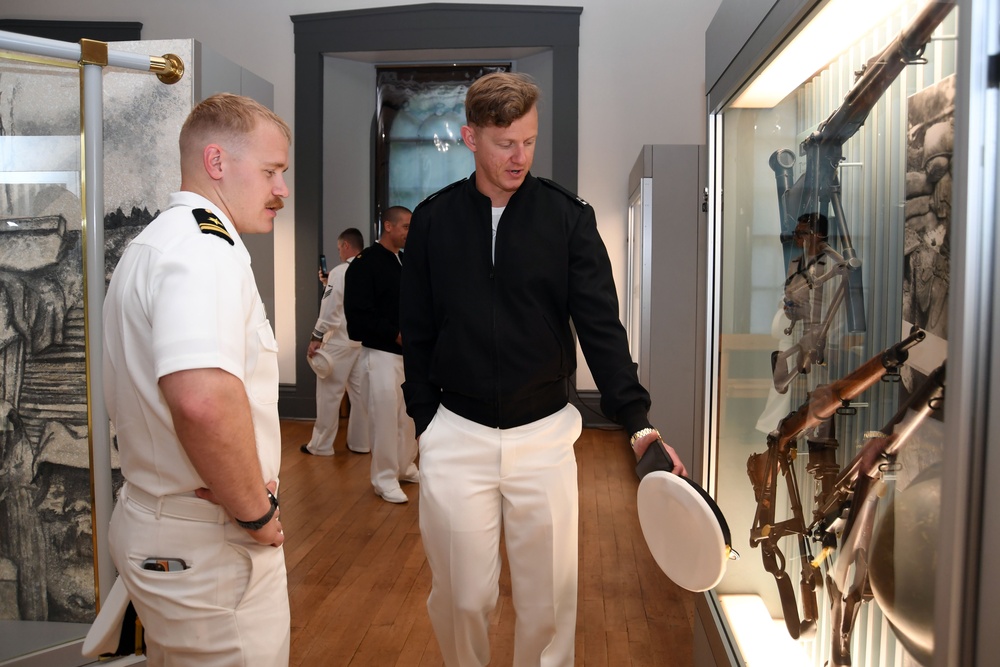 Hartford Sailors Visit Springfield Armory