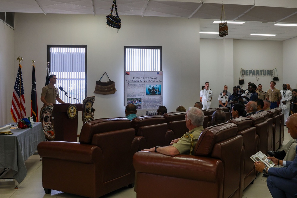 25-4 Papua New Guinea Repatriation Ceremony