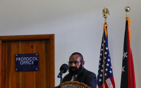 25-4 Papua New Guinea Repatriation Ceremony