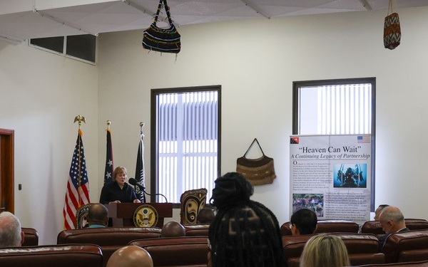 25-4 Papua New Guinea Repatriation Ceremony