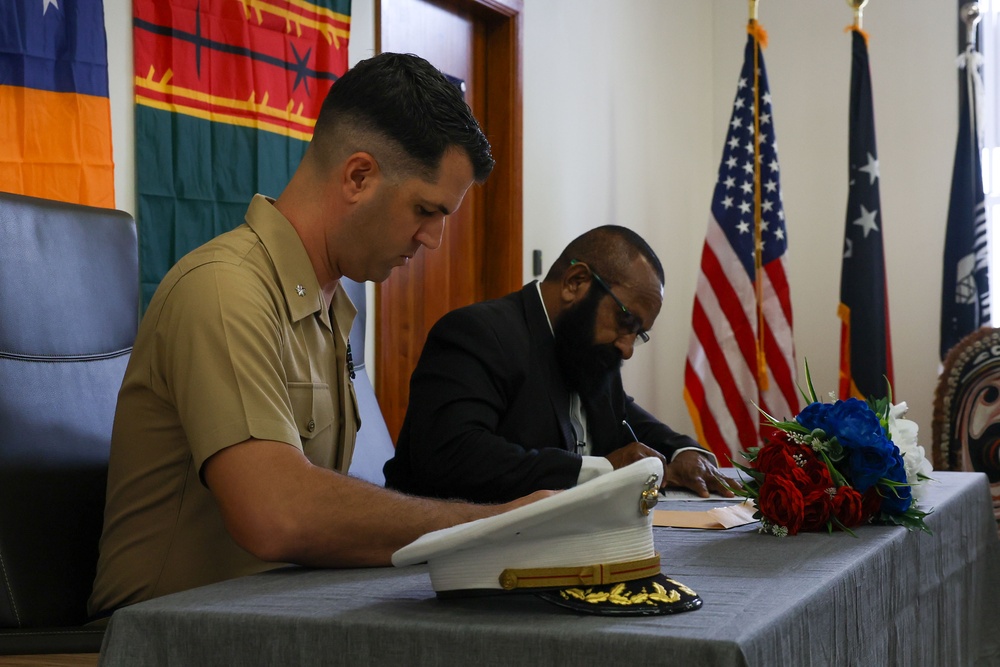 25-4 Papua New Guinea Repatriation Ceremony