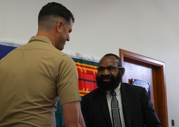 25-4 Papua New Guinea Repatriation Ceremony