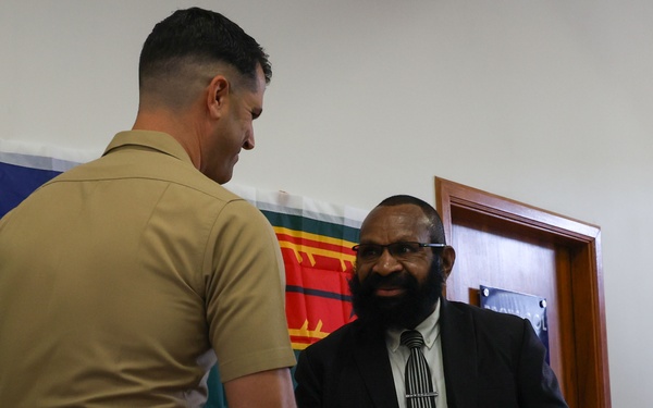 25-4 Papua New Guinea Repatriation Ceremony