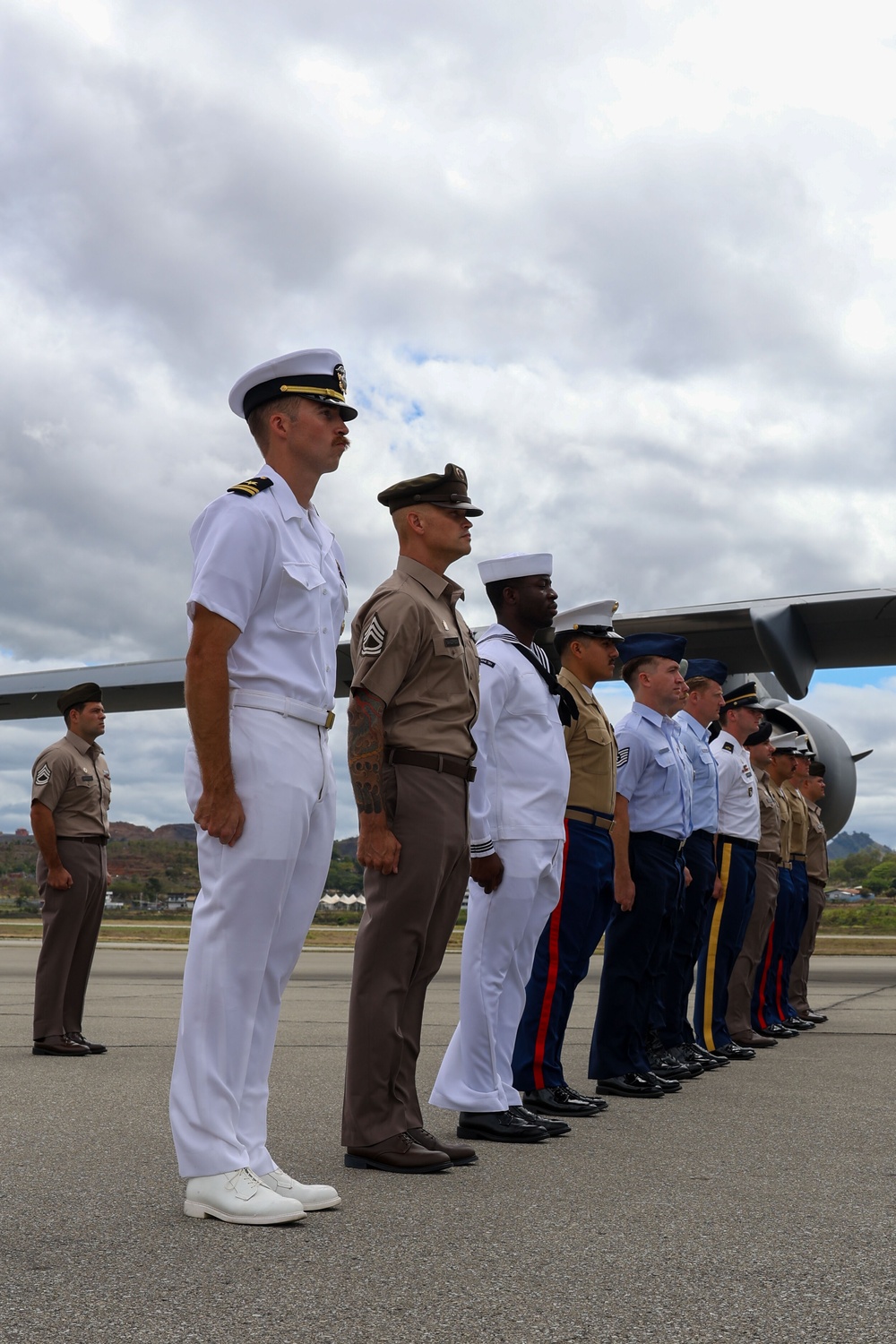 25-4 Papua New Guinea Repatriation Ceremony