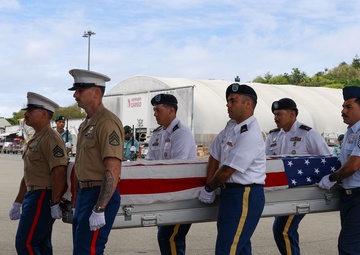 25-4 Papua New Guinea Repatriation Ceremony