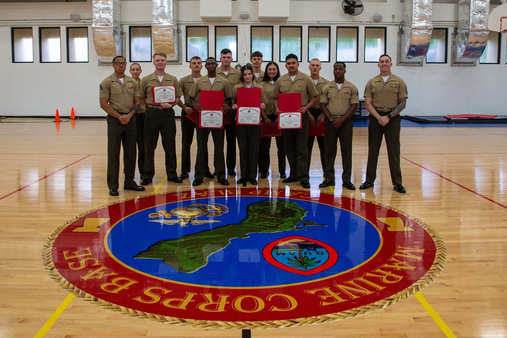 Lance Cpl. Seminar graduation