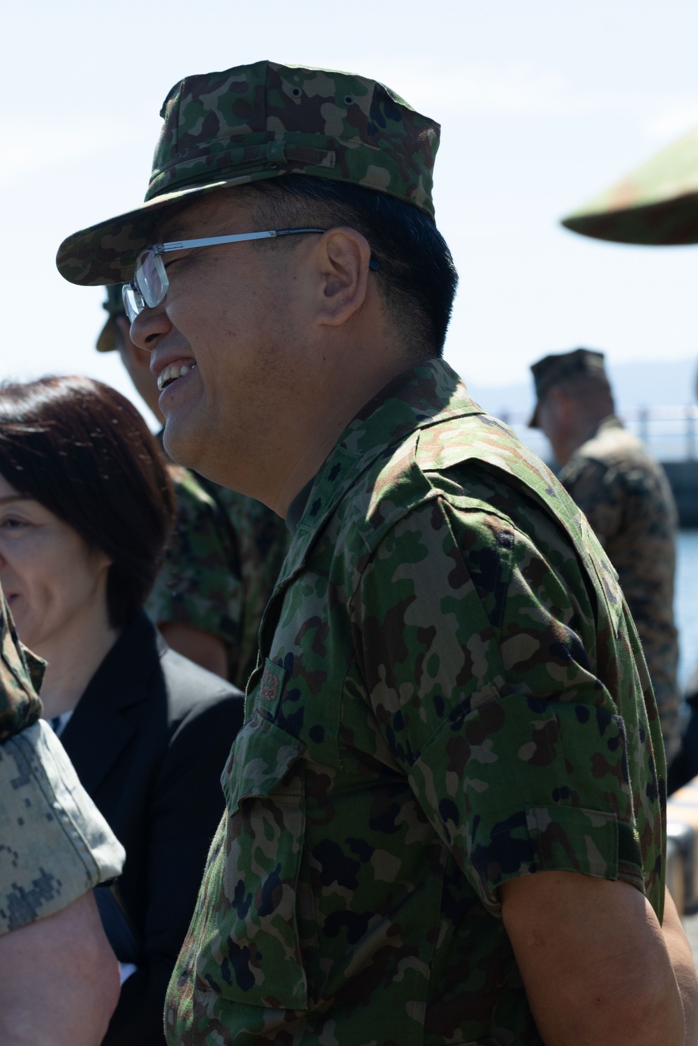 Major General Yoshitomo Hashizume visits MCAS Iwakuni ahead of Active Shield 26