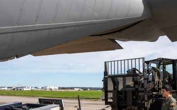 Yokota Airmen conduct hazardous materials cargo generation training