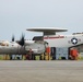 VAW-125 E2D Hawkeyes takeoff for Freedom Edge 25