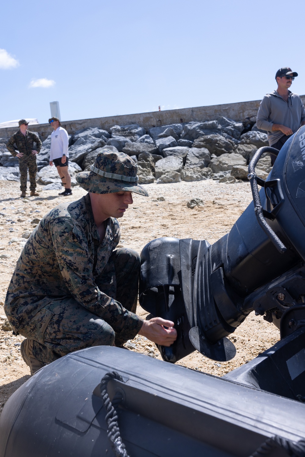 U.S. Marines conduct Unmanned Underwater Vehicle training during Resolute Dragon 25