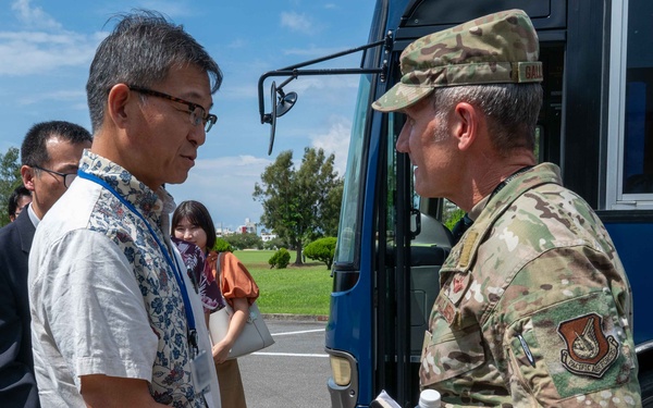 ODB Director General tours Kadena