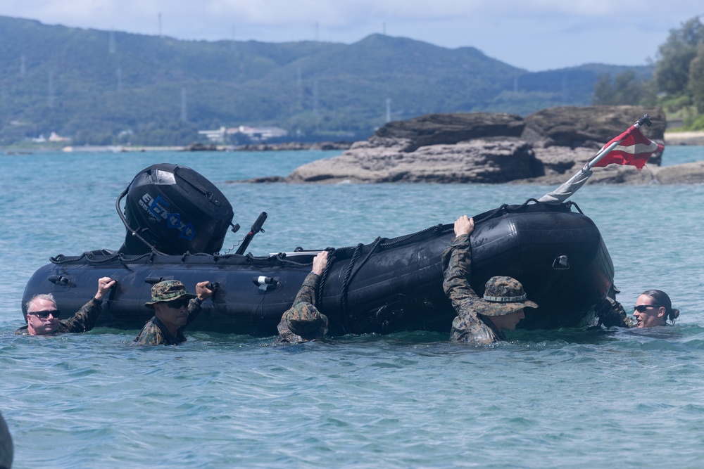 U.S. Marines conduct Unmanned Underwater Vehicle training during Resolute Dragon 25