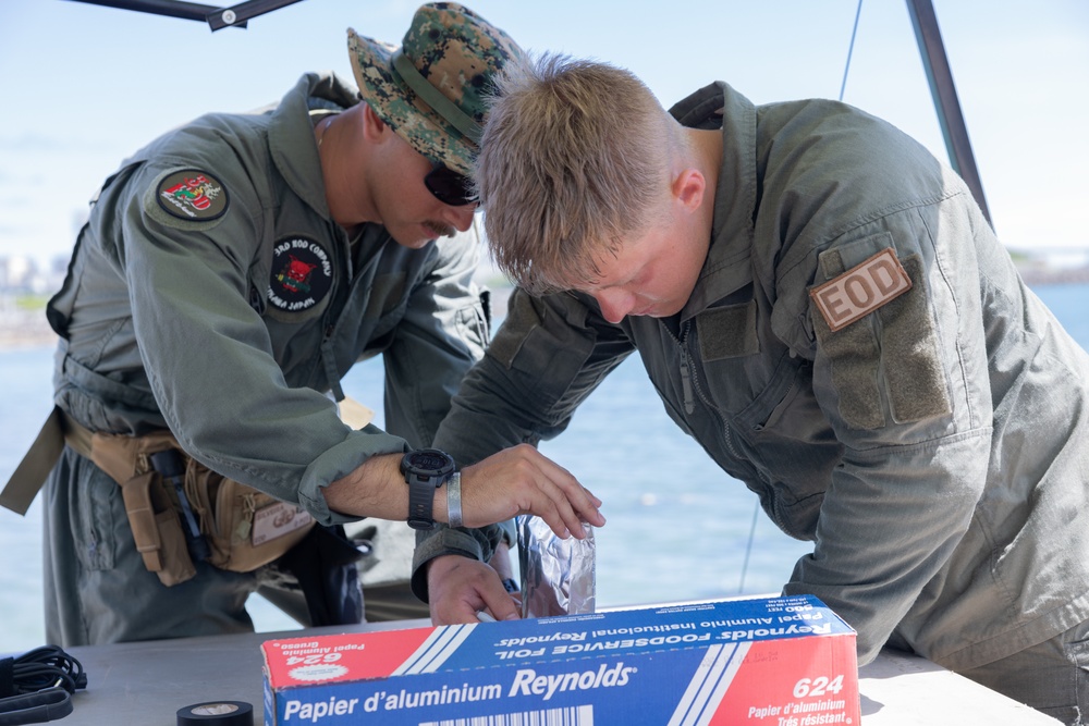 U.S. Marines conduct Unmanned Underwater Vehicle training during Resolute Dragon 25
