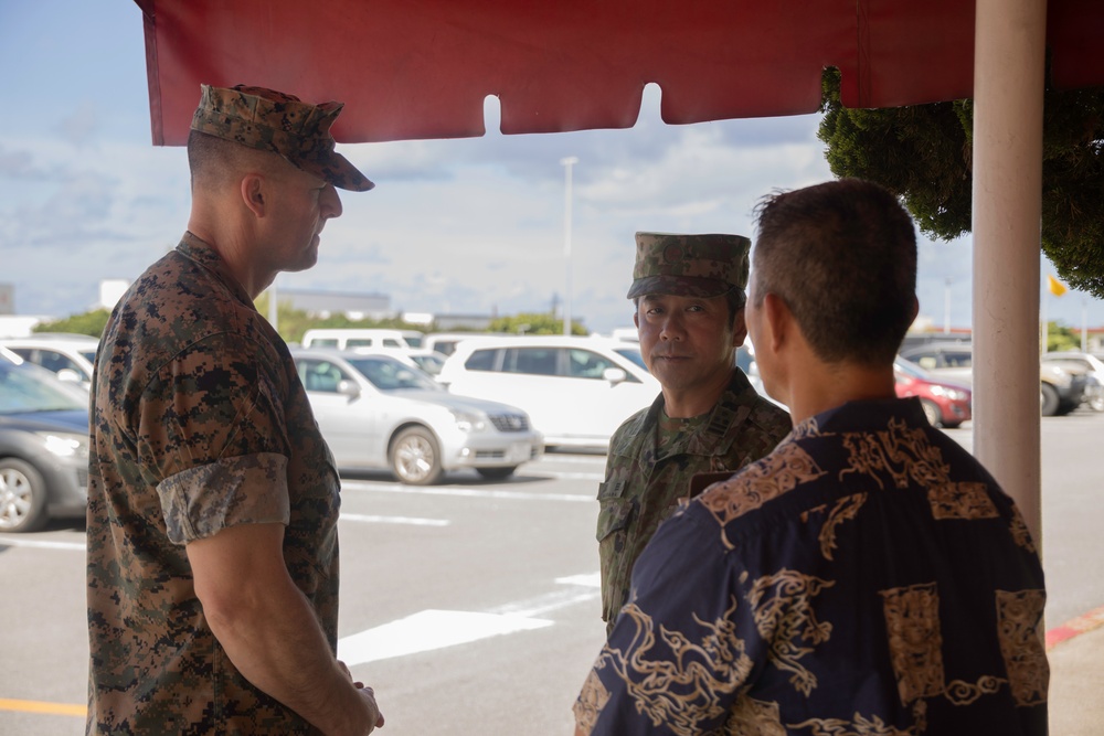 U.S. Marine, Japan Ground Self-Defense Force leadership meet for logistics discussions during Resolute Dragon 25  