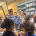 Multinational medical professionals and Palaun medical professionals participate in a simulated trauma training and air evacuation exercise, Sept. 23