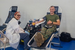 Camp Blaz holds Blood Drive