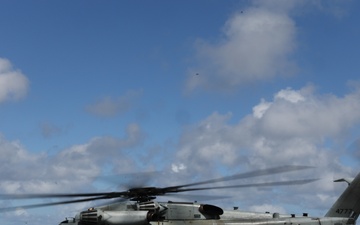 1st MAW Marines load forward arming, refueling point equipment