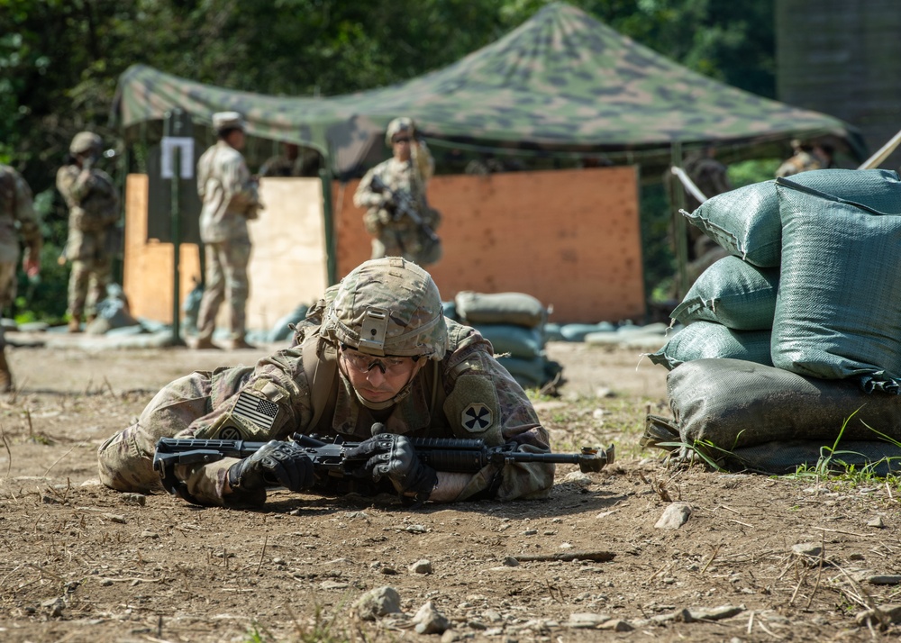 Expert Soldier Badge training