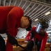 USS America (LHA 6) Conducts Ordnance Handling Evolution