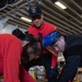 USS America (LHA 6) Conducts Ordnance Handling Evolution
