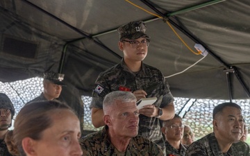III MEF Commanding General Visits Marines, Meets with ROKMC Commandant During KMEP 25.2