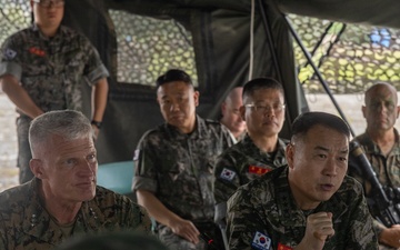 III MEF Commanding General Visits Marines, Meets with ROKMC Commandant During KMEP 25.2