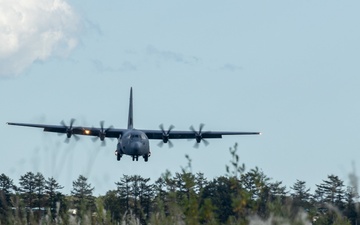 U.S. Marines and Airmen Transport HIMARS During Orient Shield 25