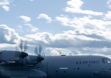 U.S. Marines and Airmen Transport HIMARS During Orient Shield 25