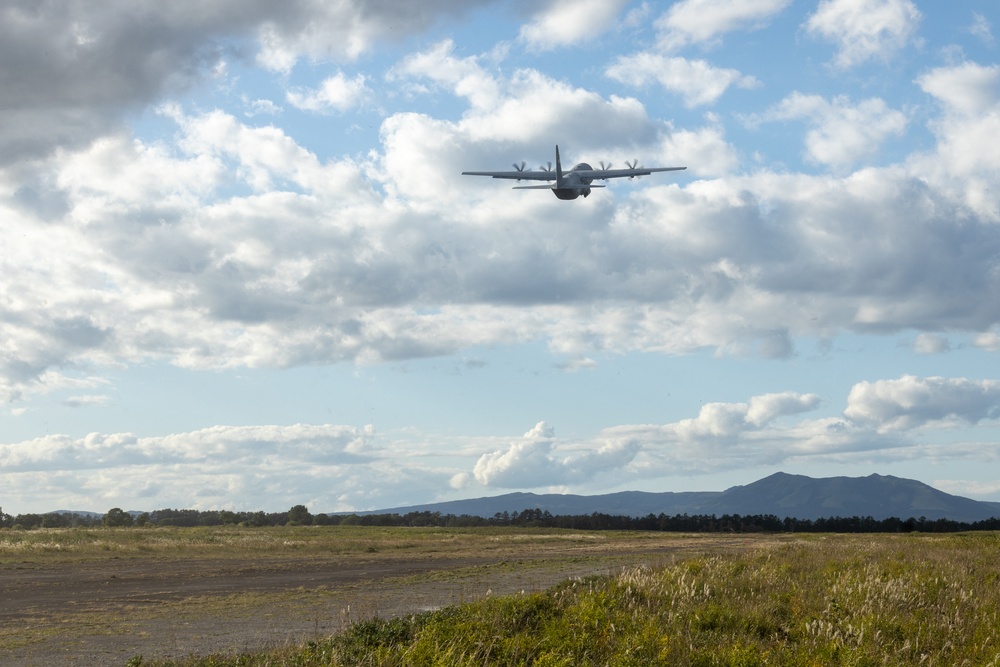U.S. Marines and Airmen Transport HIMARS During Orient Shield 25