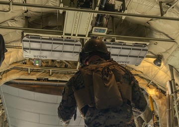 U.S. Marines and Airmen Transport HIMARS During Orient Shield 25