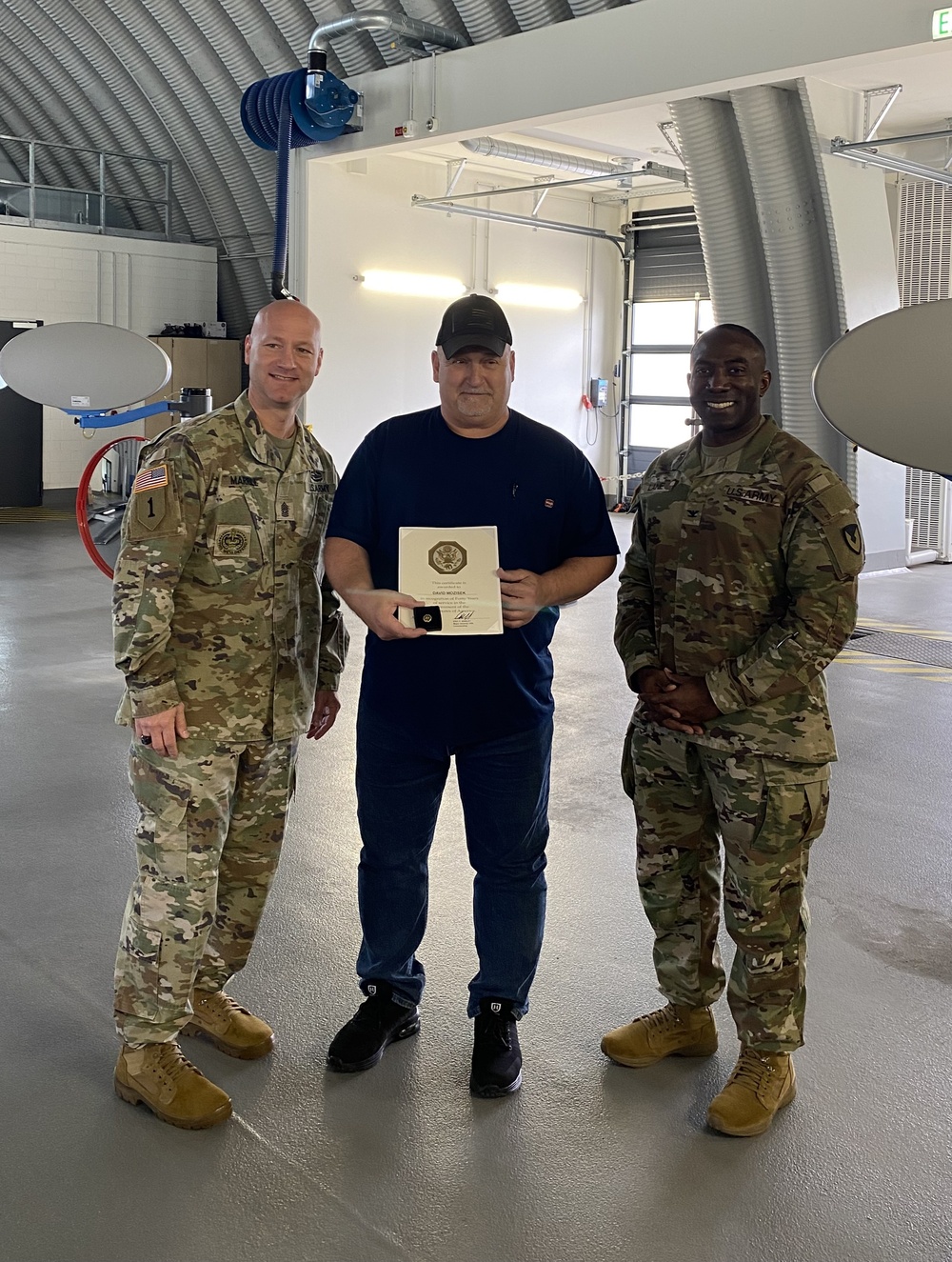 405th AFSB command team conducts whirlwind series of site visits across Germany