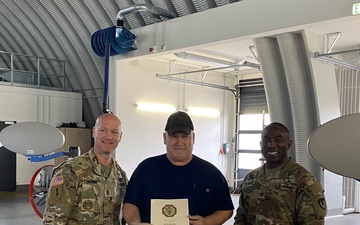 405th AFSB command team conducts whirlwind series of site visits across Germany