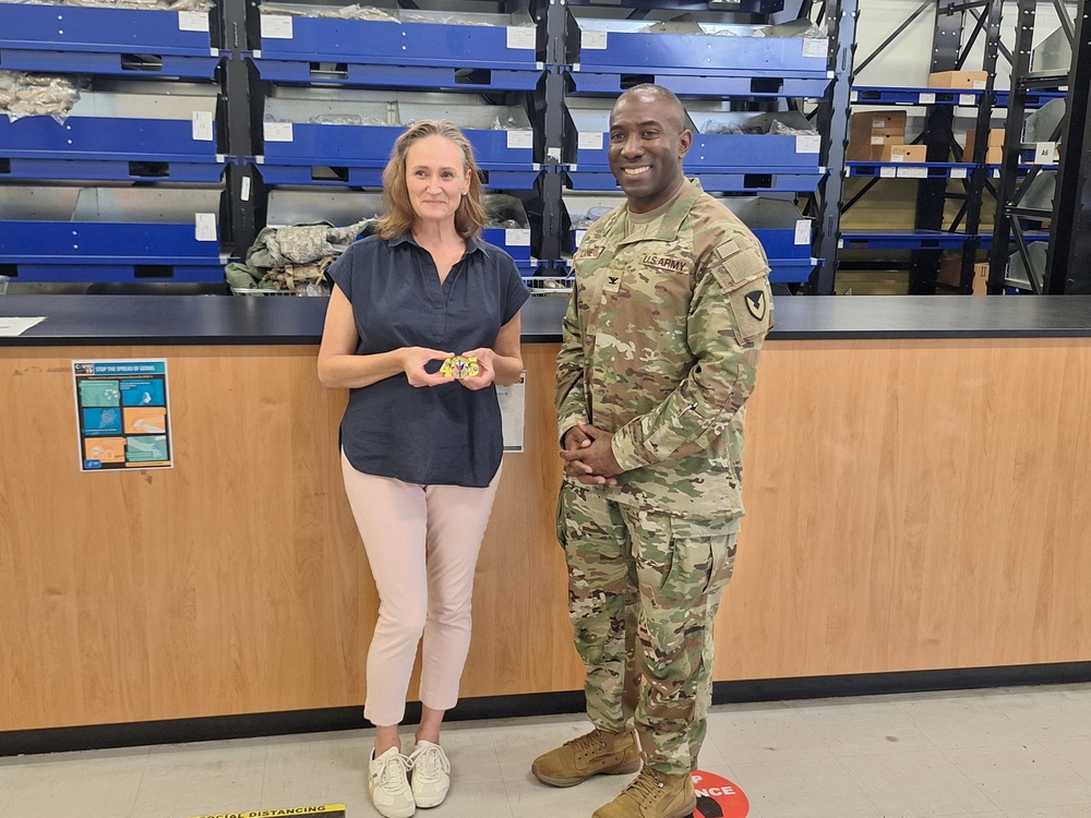 405th AFSB command team conducts whirlwind series of site visits across Germany