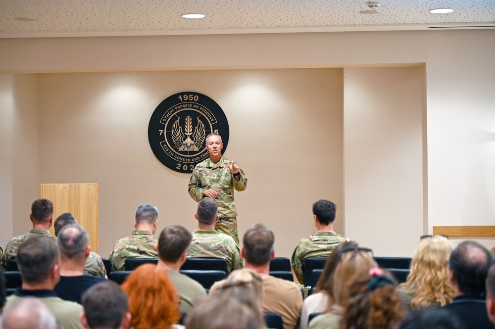 435th Construction and Training Squadron celebrates 75-year legacy