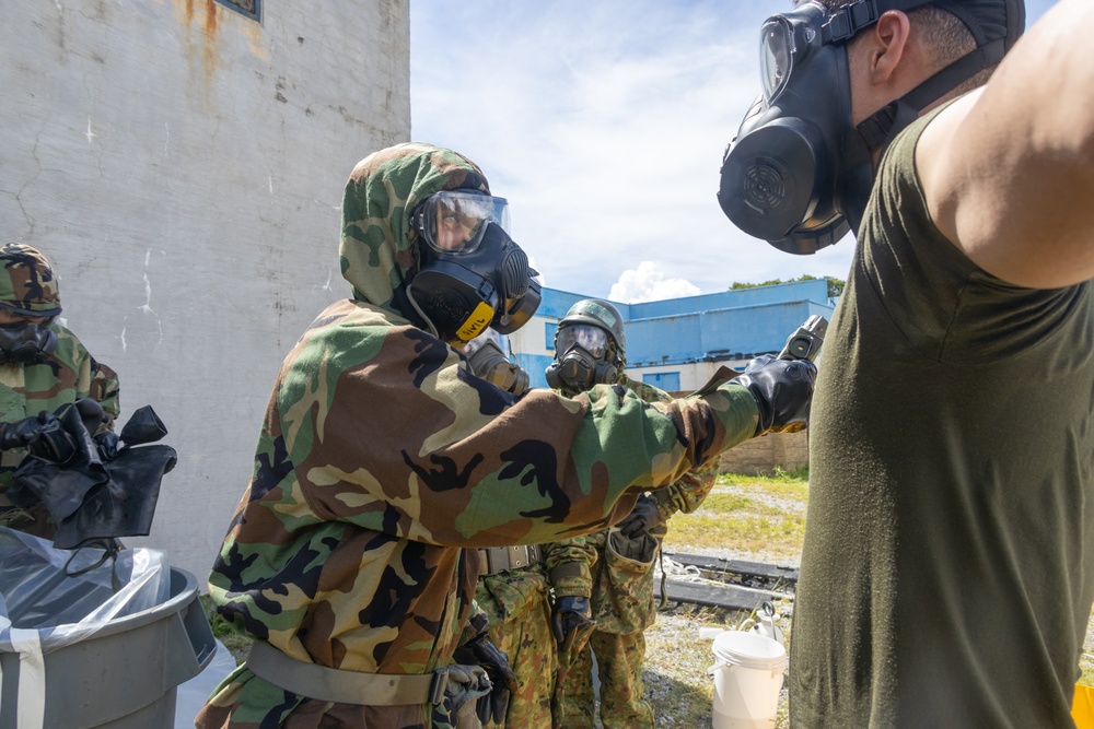 3rd MLG, JGSDF conduct bilateral CBRN site exploitation training during Resolute Dragon 25 3rd MLG, JGSDF conduct bilateral CBRN site exploitation training during Resolute Dragon 25