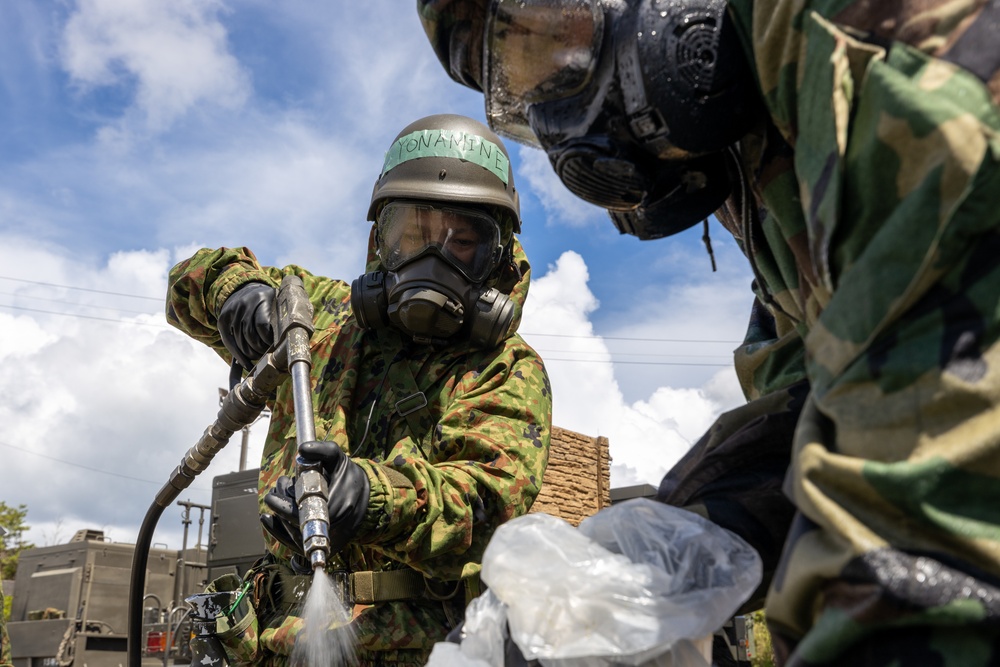 3rd MLG, JGSDF conduct bilateral CBRN site exploitation training during Resolute Dragon 25 3rd MLG, JGSDF conduct bilateral CBRN site exploitation training during Resolute Dragon 25