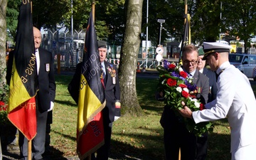 Wreath ceremony for the Royal Fraternal of the 10th and 23rd National Rifle Battalion