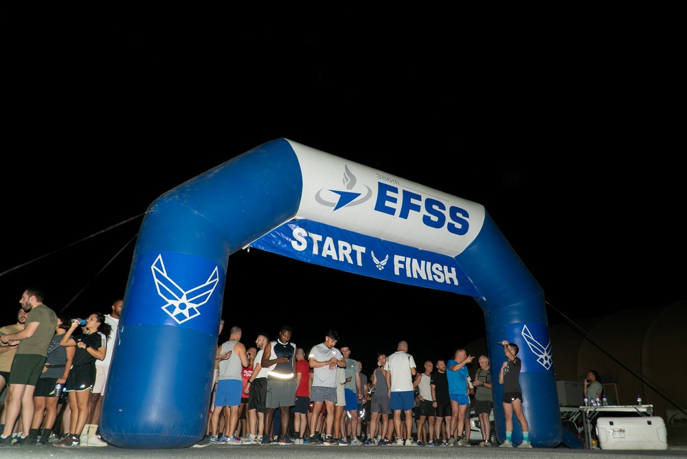 386th AEW Air Force Marathon