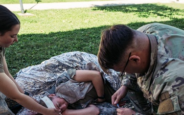 173rd Airborne Brigade’s Lifeline Company Conducts Trauma Lane Training