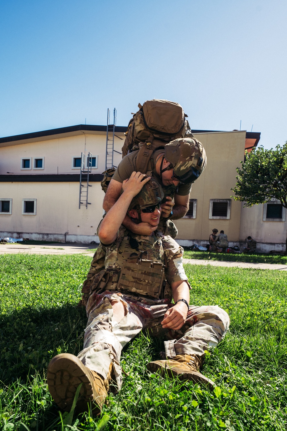 173rd Airborne Brigade’s Lifeline Company Conducts Trauma Lane Training